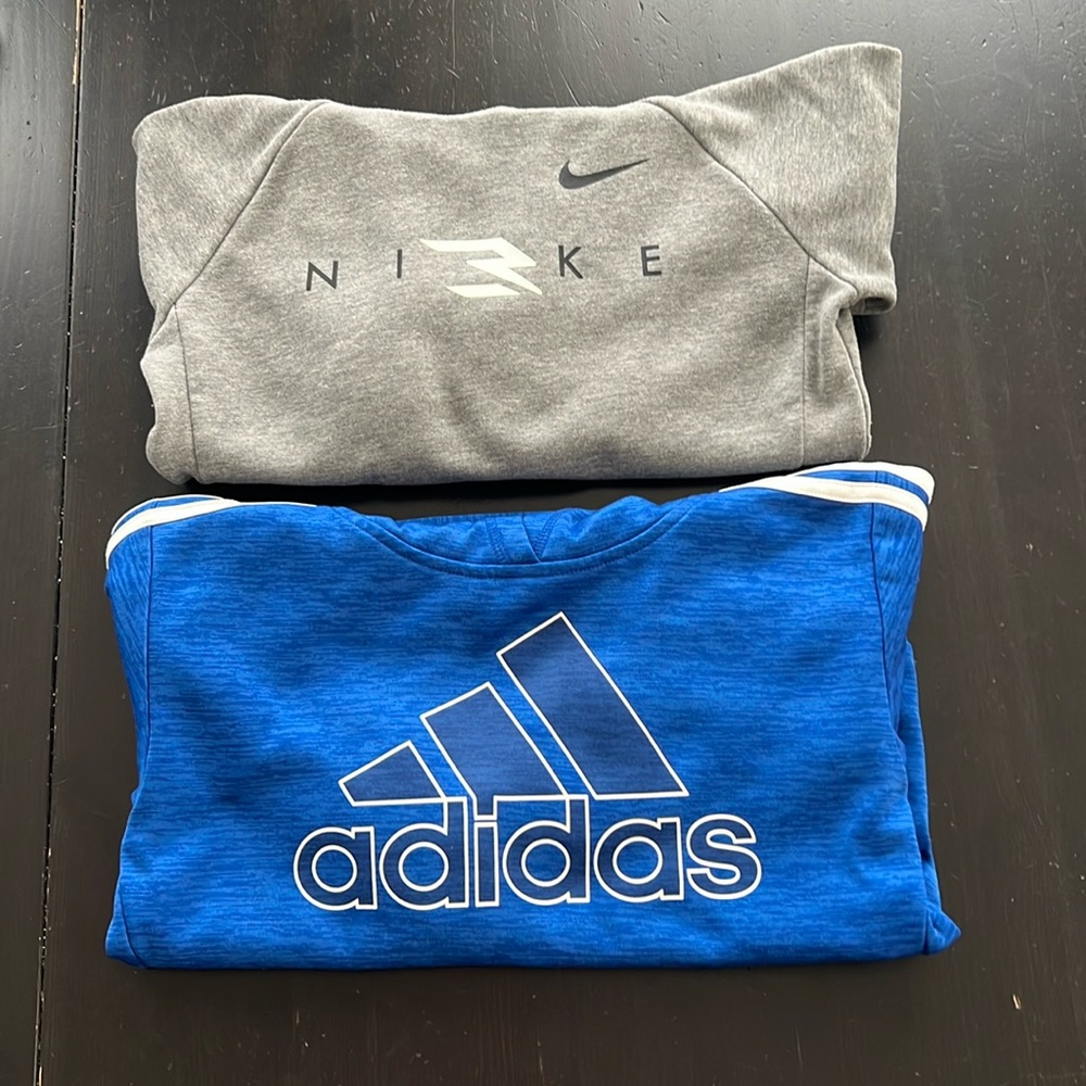 Nike + Adidas Sweatshirt Bundle